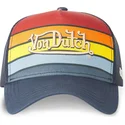 kasketter-buet-marinebla-snapback-af-von-dutch