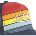 kasketter-buet-marinebla-snapback-af-von-dutch