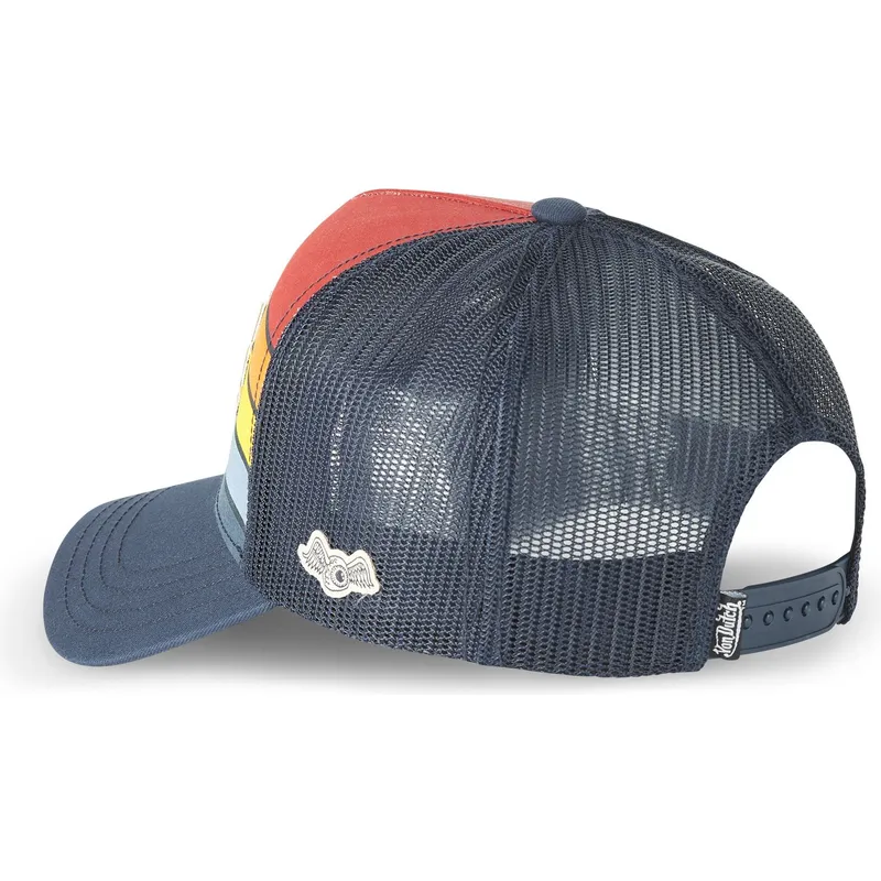 kasketter-buet-marinebla-snapback-af-von-dutch