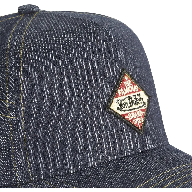 kasketter-buet-marinebla-justerbar-rem-af-von-dutch