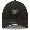 kasketter-buet-sort-justerbar-rem-9forty-repreve-flag-sandwich-fra-ducati-motor-motogp-af-new-era