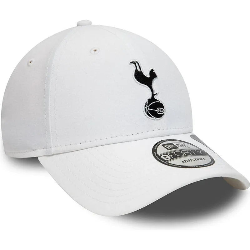 hvid-justerbar-curved-kasket-9forty-repreve-fra-tottenham-hotspur-football-club-premier-league-fra-new-era