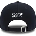 marinebla-justerbar-buet-cap-med-rodt-logo-9forty-repreve-team-colour-fra-french-rugby-federation-ffr-fra-new-era