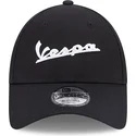 vespa-piaggio-new-era-9forty-oversized-justerbar-sort-buet-kasket