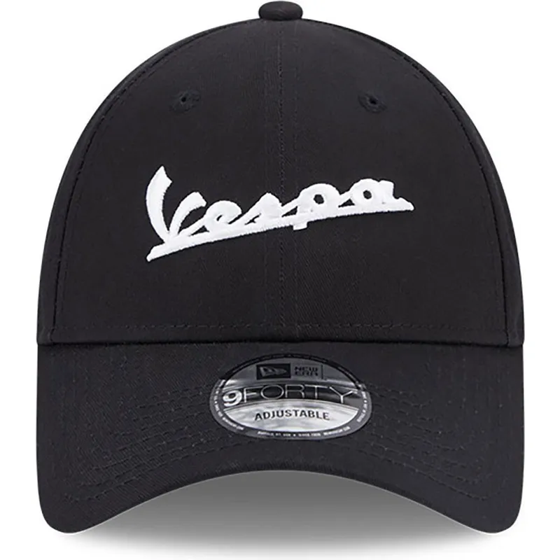 kasketter-buet-sort-justerbar-rem-9forty-oversized-fra-vespa-piaggio-af-new-era