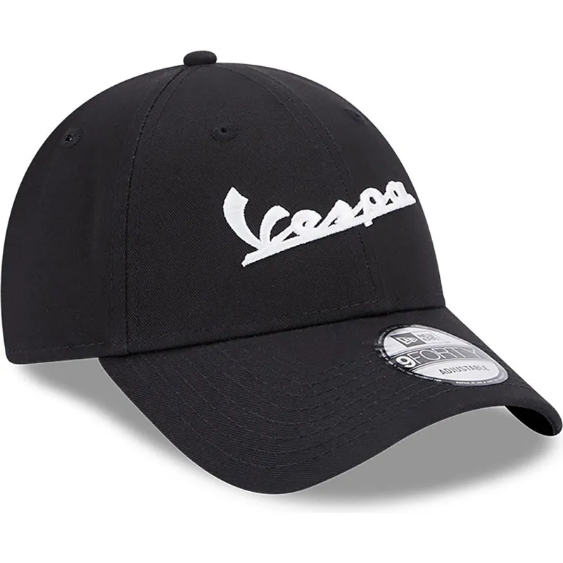 kasketter-buet-sort-justerbar-rem-9forty-oversized-fra-vespa-piaggio-af-new-era