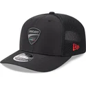 sort-ducati-motogp-9fifty-stretch-snap-ripstop-truckerkasket-fra-new-era