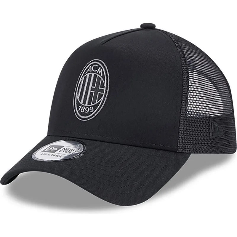 kasketter-buet-sort-snapback-a-frame-core-fra-ac-milan-serie-a-af-new-era