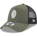 kasketter-buet-gron-snapback-a-frame-seasonal-fra-ac-milan-serie-a-af-new-era