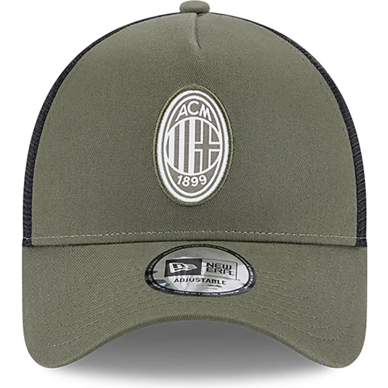 kasketter-buet-gron-snapback-a-frame-seasonal-fra-ac-milan-serie-a-af-new-era kasketter-buet-gron-snapback-a-frame-seasonal-fra-ac-milan-serie-a-af-new-era