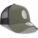 kasketter-buet-gron-snapback-a-frame-seasonal-fra-ac-milan-serie-a-af-new-era