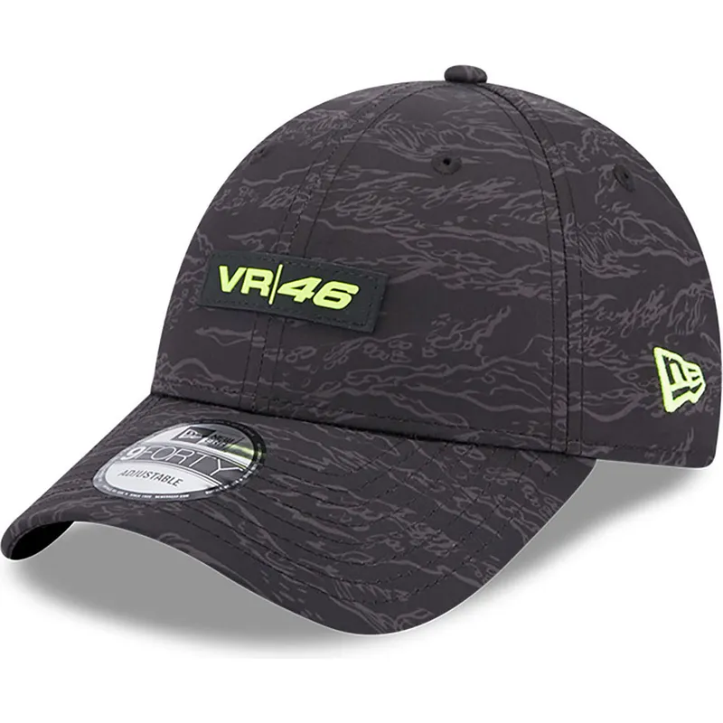 kasketter-buet-sort-justerbar-rem-9forty-all-over-print-fra-valentino-rossi-vr46-motogp-af-new-era