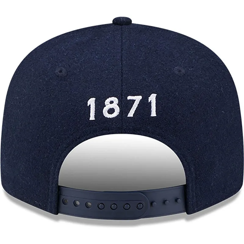 kasketter-flad-bla-snapback-9fifty-wool-fra-england-rugby-rfu-af-new-era