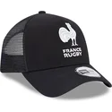 sort-a-frame-monochrome-truckerkasket-fra-french-rugby-federation-ffr-fra-new-era