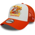 new-era-hot-sauce-a-frame-food-hvid-og-orange-trucker-kasket