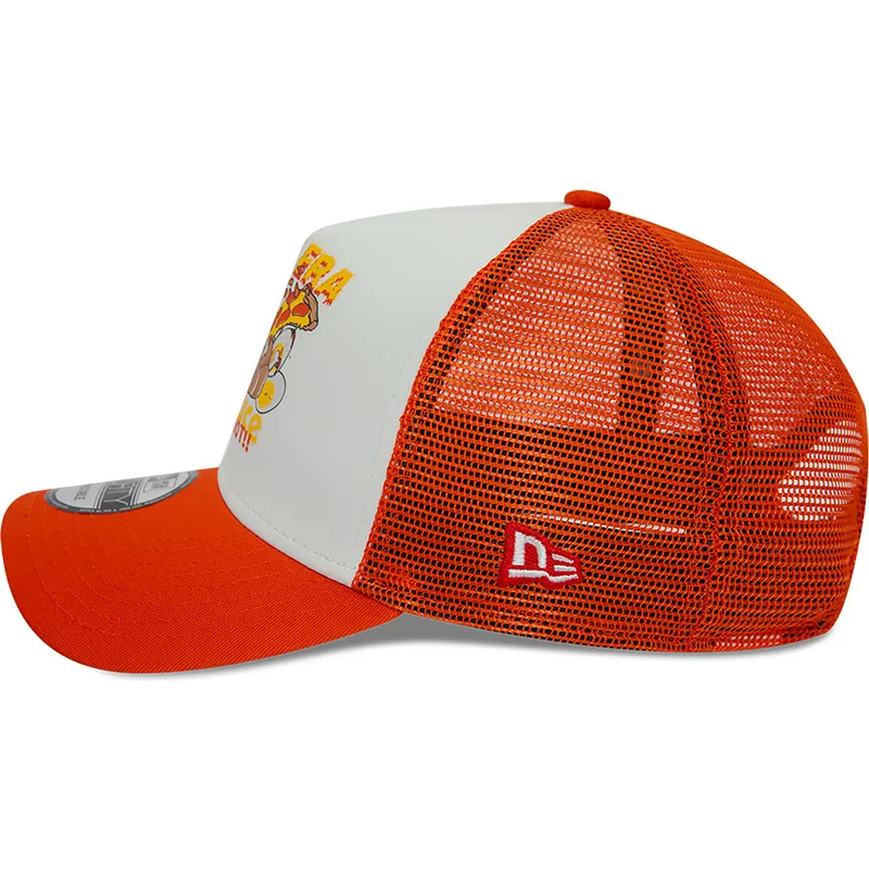 kasketter-buet-orange-snapback-a-frame-af-new-era kasketter-buet-orange-snapback-a-frame-af-new-era