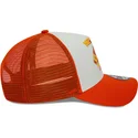 kasketter-buet-orange-snapback-a-frame-af-new-era