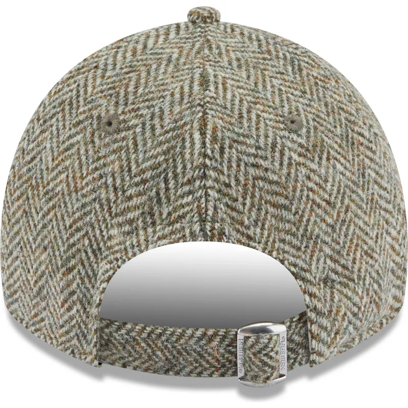 kasketter-buet-gra-justerbar-rem-9twenty-tweed-pack-fra-new-york-yankees-mlb-af-new-era