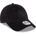 kasketter-buet-sort-justerbar-rem-9forty-cord-fra-new-york-yankees-mlb-af-new-era