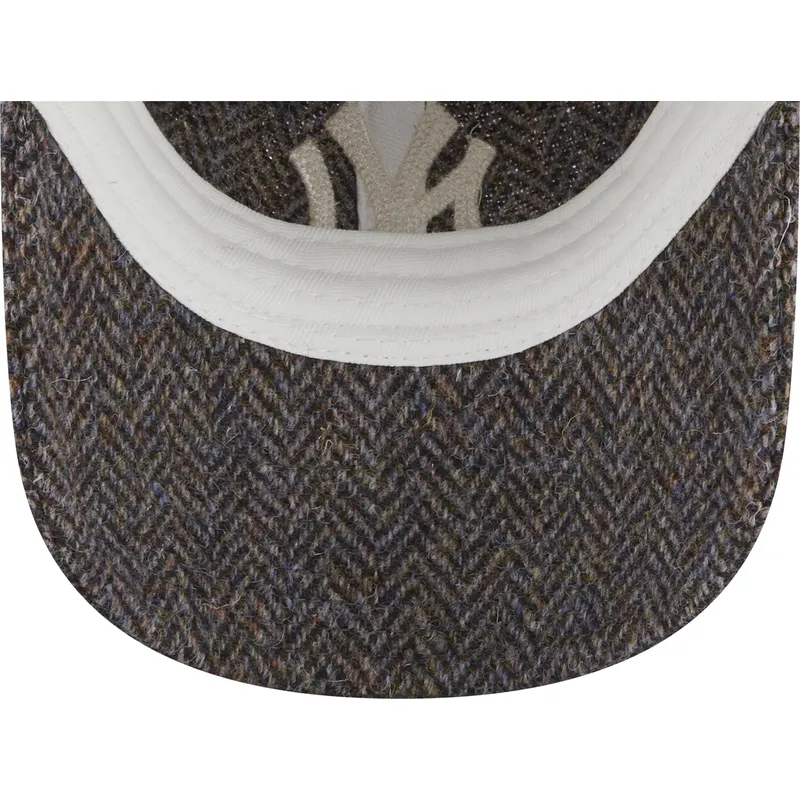 kasketter-buet-gra-justerbar-rem-9twenty-tweed-pack-fra-new-york-yankees-mlb-af-new-era