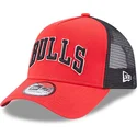kasketter-buet-rod-snapback-a-frame-team-script-fra-chicago-bulls-nba-af-new-era