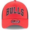 kasketter-buet-rod-snapback-a-frame-team-script-fra-chicago-bulls-nba-af-new-era