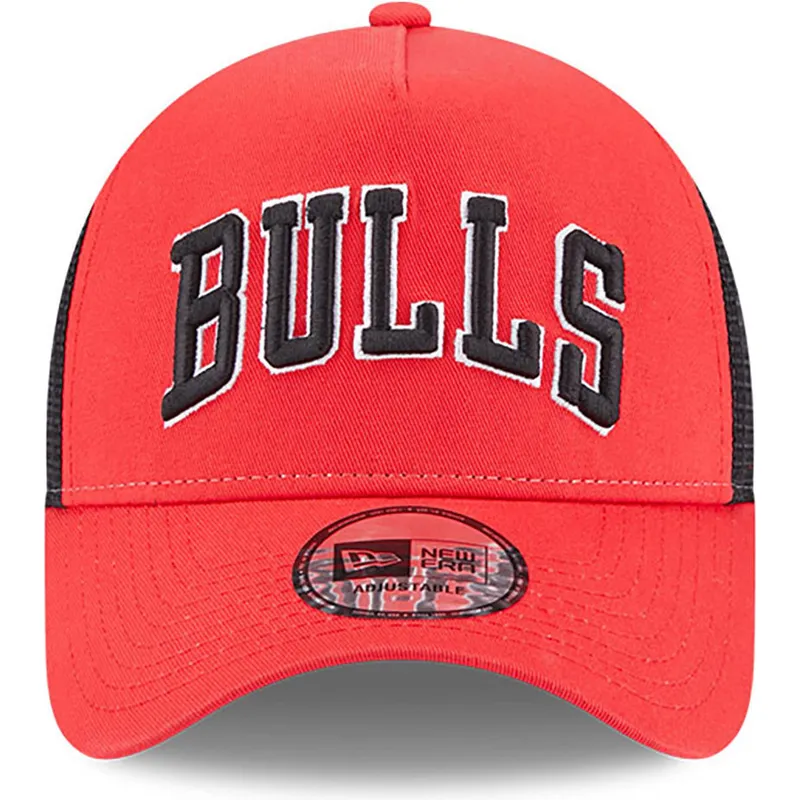 kasketter-buet-rod-snapback-a-frame-team-script-fra-chicago-bulls-nba-af-new-era