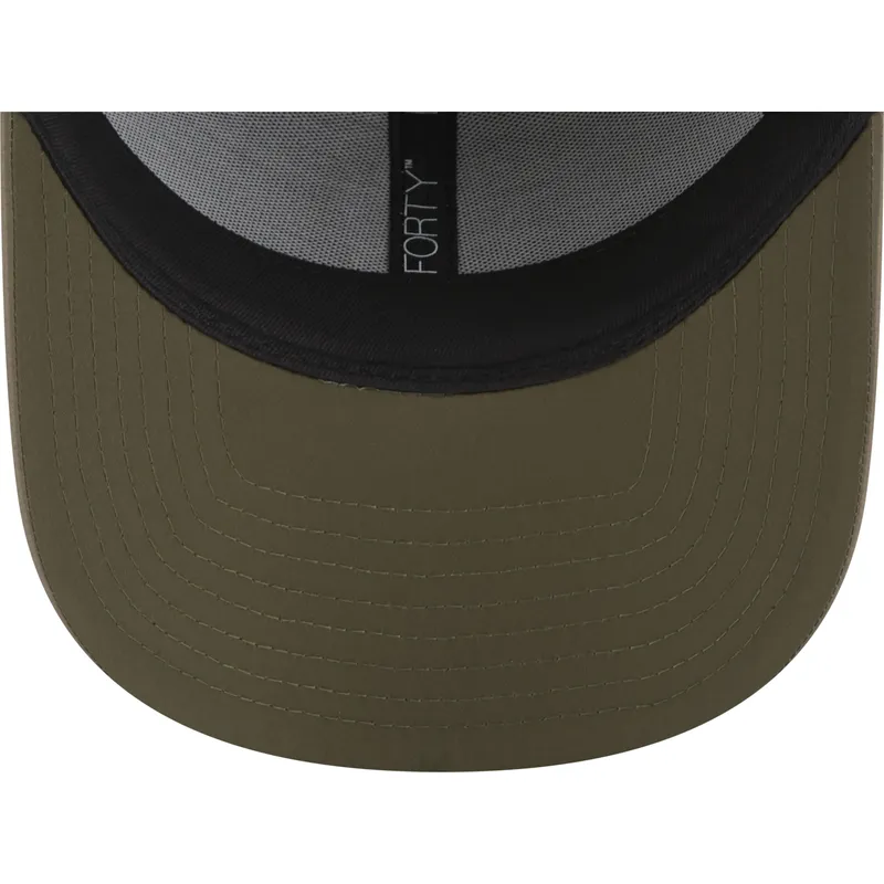 kasketter-buet-gron-justerbar-rem-9forty-multi-texture-fra-new-york-yankees-mlb-af-new-era