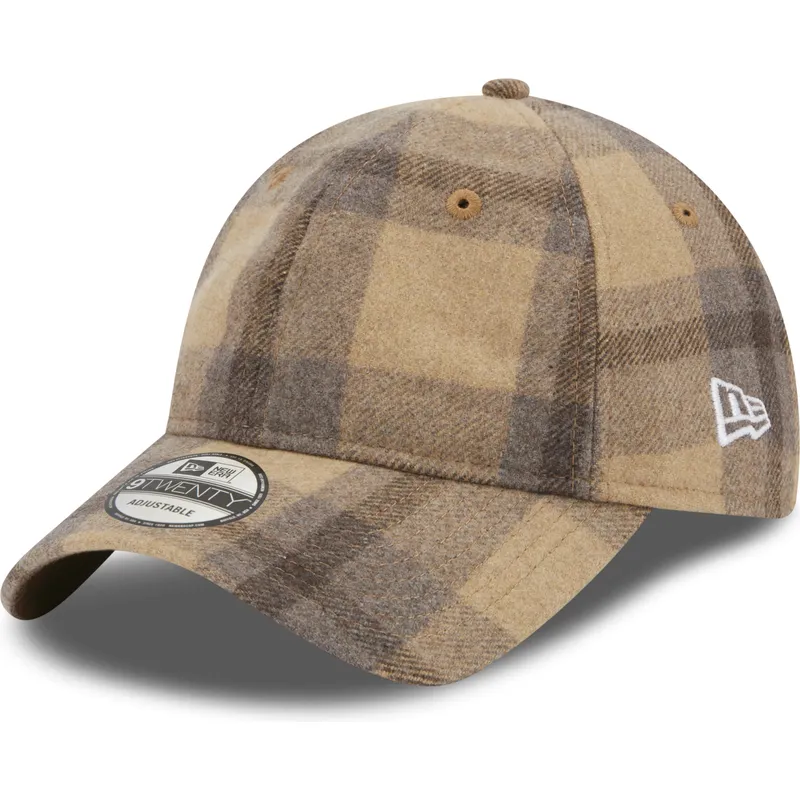 kasketter-buet-brun-justerbar-rem-9twenty-af-new-era