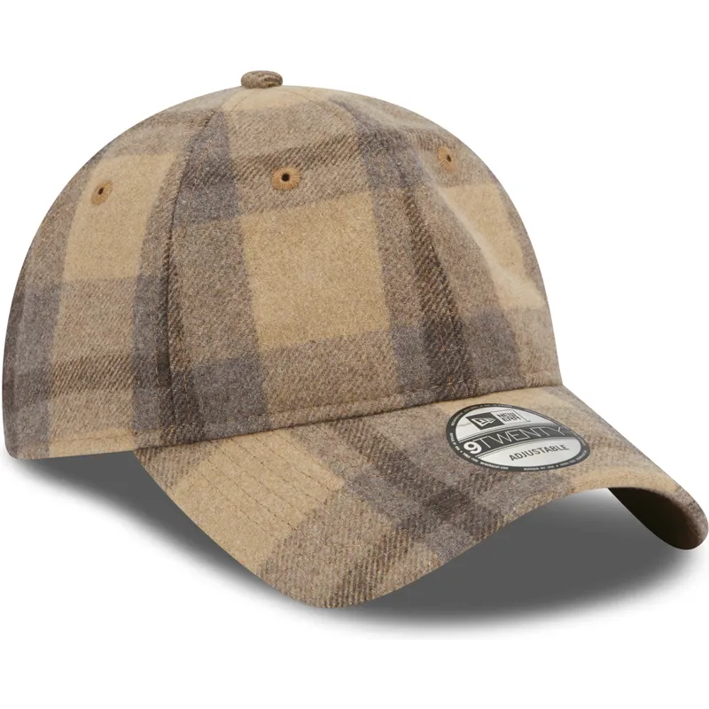 kasketter-buet-brun-justerbar-rem-9twenty-af-new-era