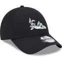 kasketter-buet-sort-justerbar-rem-9forty-fra-bugs-bunny-looney-tunes-af-new-era