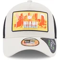 gorra-trucker-beige-a-frame-repreve-license-plate-fra-miami-fra-new-era