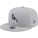kasketter-flad-gra-snapback-9fifty-team-drip-fra-los-angeles-dodgers-mlb-af-new-era