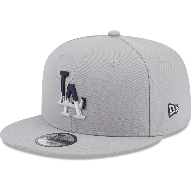 kasketter-flad-gra-snapback-9fifty-team-drip-fra-los-angeles-dodgers-mlb-af-new-era