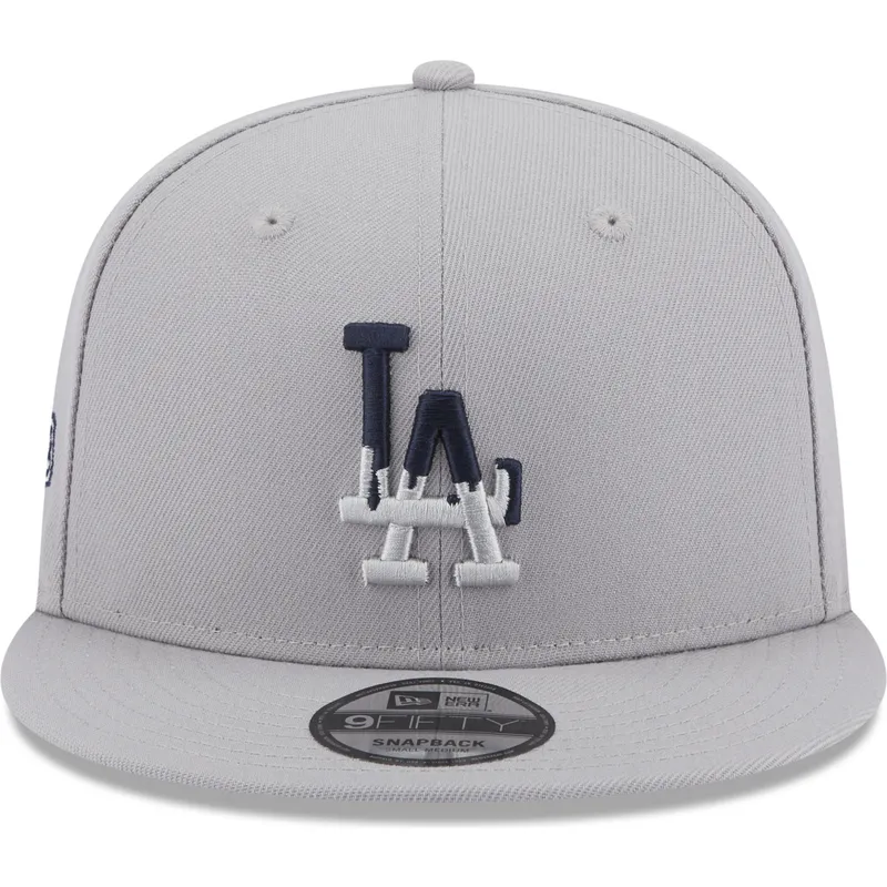 kasketter-flad-gra-snapback-9fifty-team-drip-fra-los-angeles-dodgers-mlb-af-new-era