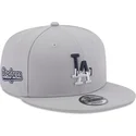 gra-snapback-9fifty-team-drip-fladskaerm-kasket-fra-los-angeles-dodgers-mlb-fra-new-era