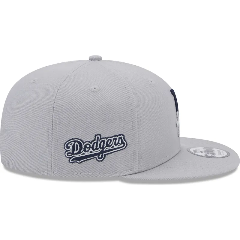 kasketter-flad-gra-snapback-9fifty-team-drip-fra-los-angeles-dodgers-mlb-af-new-era