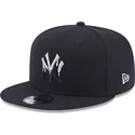 kasketter-flad-marinebla-snapback-9fifty-team-drip-fra-new-york-yankees-mlb-af-new-era