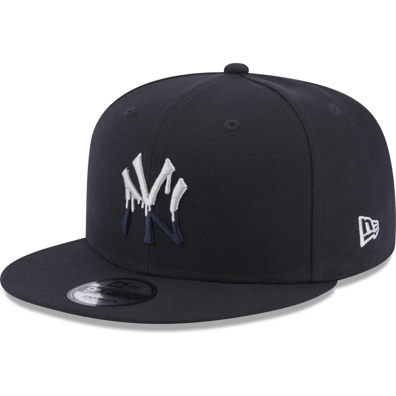 kasketter-flad-marinebla-snapback-9fifty-team-drip-fra-new-york-yankees-mlb-af-new-era kasketter-flad-marinebla-snapback-9fifty-team-drip-fra-new-york-yankees-mlb-af-new-era