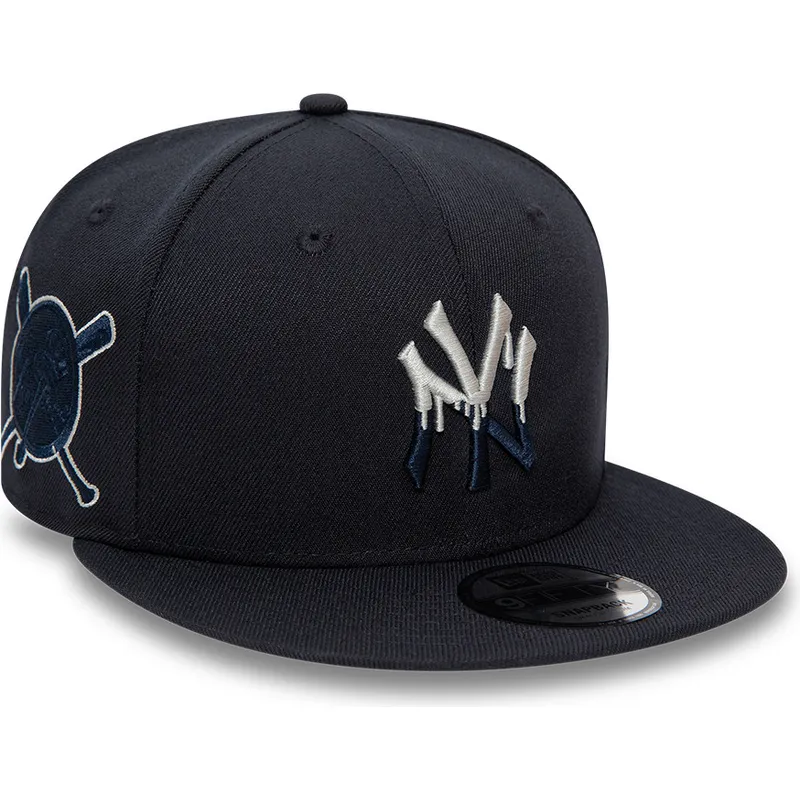 kasketter-flad-marinebla-snapback-9fifty-team-drip-fra-new-york-yankees-mlb-af-new-era kasketter-flad-marinebla-snapback-9fifty-team-drip-fra-new-york-yankees-mlb-af-new-era
