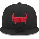 sort-flad-snapback-9fifty-team-drip-kasket-fra-chicago-bulls-nba-fra-new-era