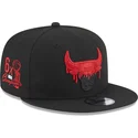 sort-flad-snapback-9fifty-team-drip-kasket-fra-chicago-bulls-nba-fra-new-era