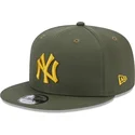 kasketter-flad-gron-snapback-9fifty-side-patch-fra-new-york-yankees-mlb-af-new-era