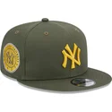 kasketter-flad-gron-snapback-9fifty-side-patch-fra-new-york-yankees-mlb-af-new-era