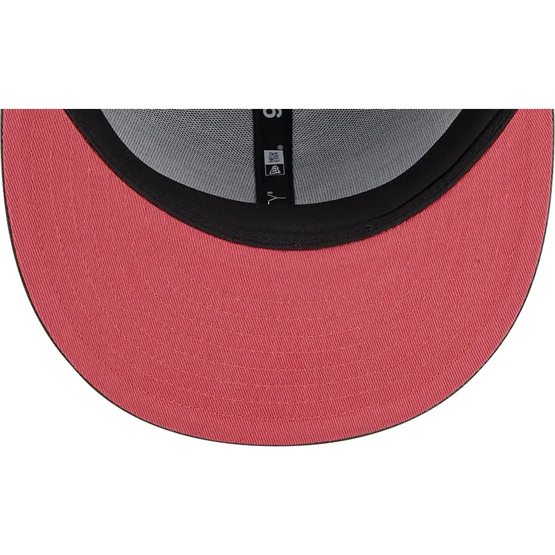 kasketter-flad-gron-snapback-9fifty-side-patch-fra-new-york-yankees-mlb-af-new-era