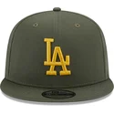 kasketter-flad-gron-snapback-9fifty-side-patch-fra-los-angeles-dodgers-mlb-af-new-era
