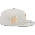kasketter-flad-beige-snapback-9fifty-side-patch-fra-los-angeles-dodgers-mlb-af-new-era