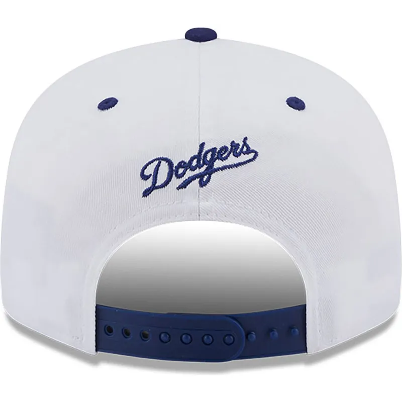 kasketter-flad-bla-snapback-9fifty-white-crown-patch-fra-los-angeles-dodgers-mlb-af-new-era