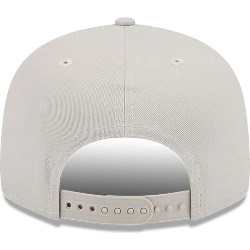 kasketter-flad-beige-snapback-9fifty-side-patch-fra-new-york-yankees-mlb-af-new-era