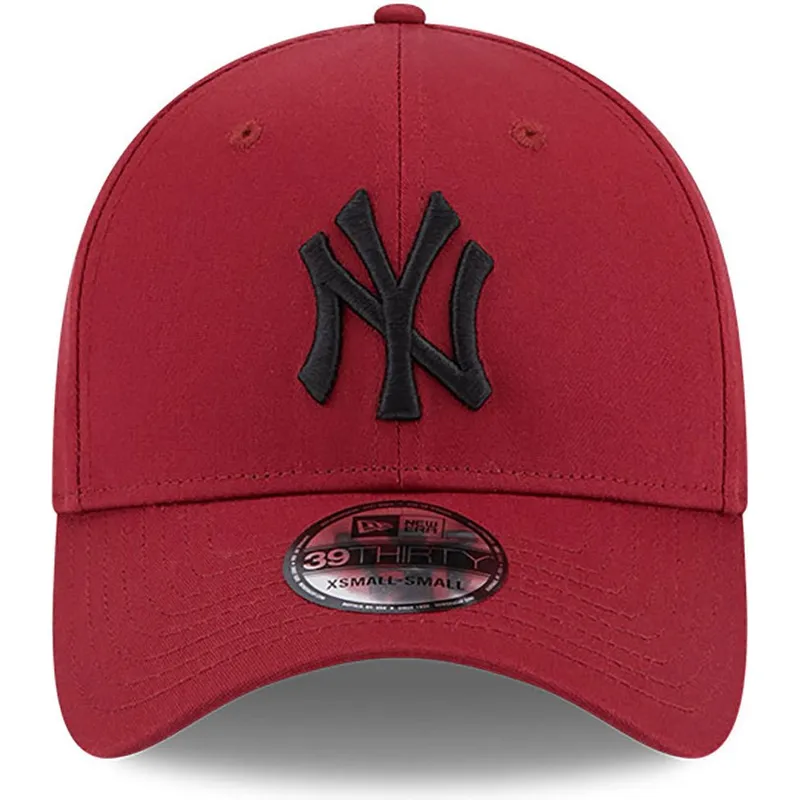 kasketter-buet-rod-tilpasset-39thirty-comfort-fra-new-york-yankees-mlb-af-new-era